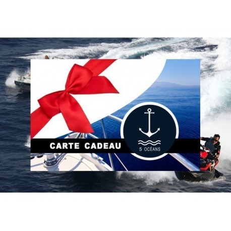 PERMIS CÔTIER - CARTE CADEAU À IMPRIMER